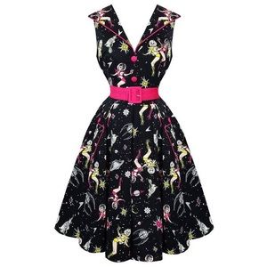 Voodoo Vixen Dress - Rockabilly, 50s, 60s, Size Small, New With Tags
